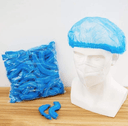 Blue Disposable Bouffant Cap - view 3